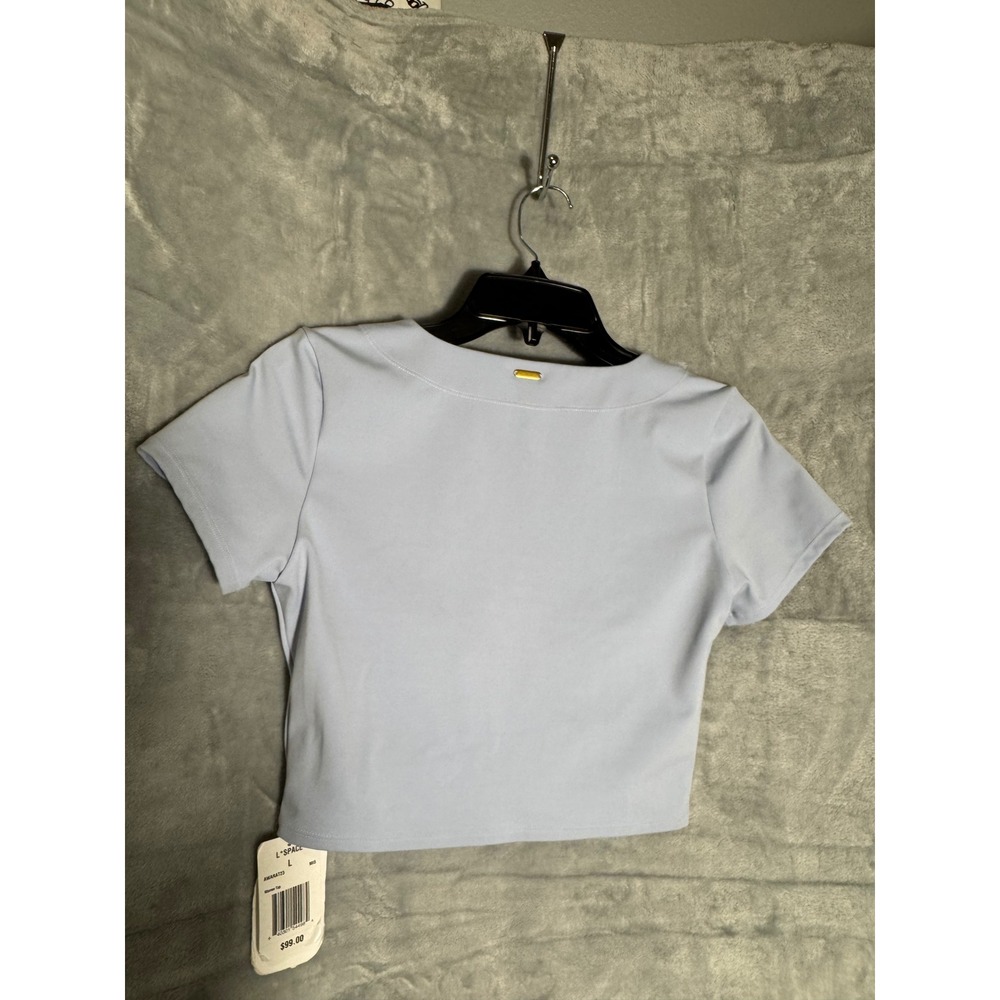 L*Space Active Warren Top and Riggs Skort Set Light Blue Tennis Golf Outfit NWT - Picture 11 of 16